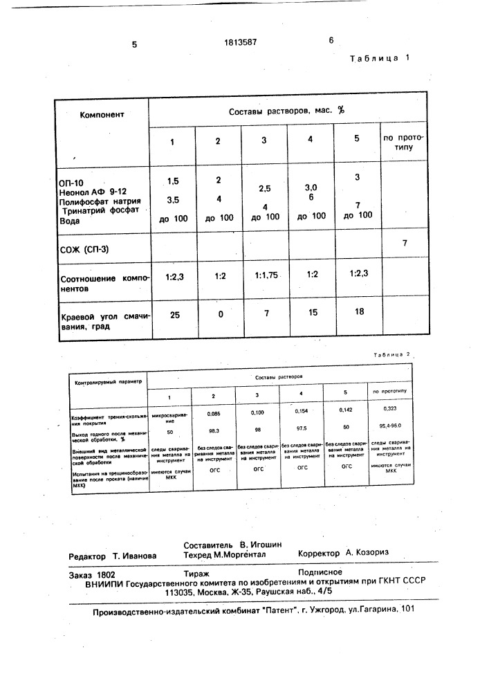 Способ подготовки трубной заготовки из коррозионностойкой стали к холодному или теплому прокату (патент 1813587)