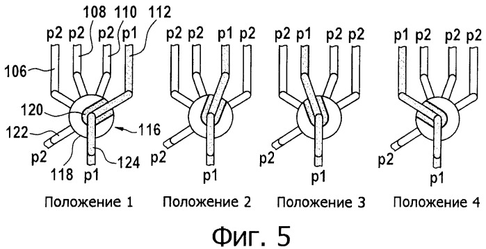 Устройство для управления множеством гидравлических переключательных цилиндров и система гидравлического питания для коробки передач с двойным сцеплением (патент 2387900)