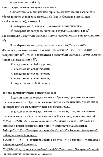 Производные 4-(3-аминопиразол)пиримидина для применения в качестве ингибиторов тирозинкиназы для лечения злокачественного новообразования (патент 2463302)