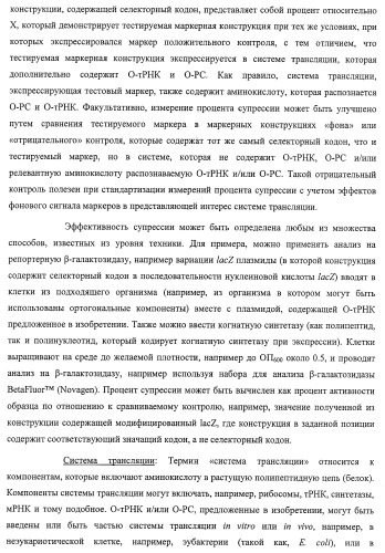 Система экспрессии компонентов ортогональной трансляции в эубактериальной клетке-хозяине (патент 2467069)