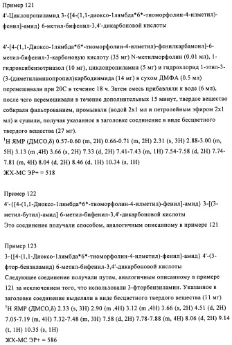 Бифенильные производные и их применение при лечении гепатита с (патент 2452729)