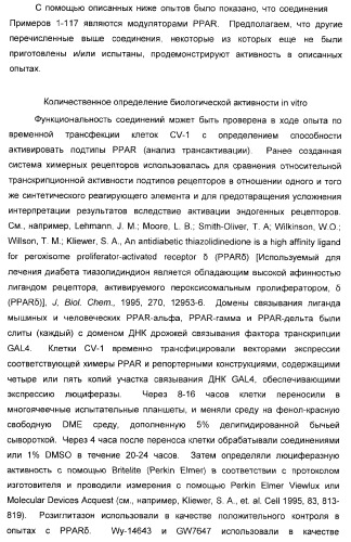 Сульфонил-замещенные бициклические соединения в качестве модуляторов ppar (патент 2384576)