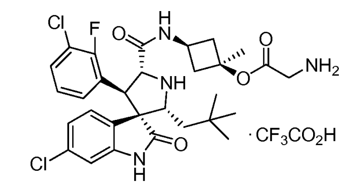 Спирооксиндольные антагонисты mdm2 (патент 2553269)