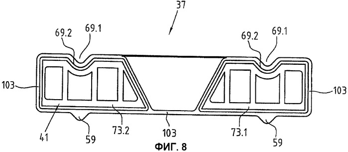 Бордюрная доска для лесов и способ изготовления бордюрной доски (патент 2412317)