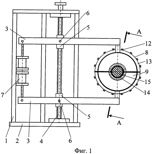 Устройство электроконтактного упрочнения и восстановления деталей машин (патент 2342234)