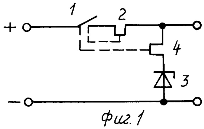 Схема ограничителя напряжения эон 1