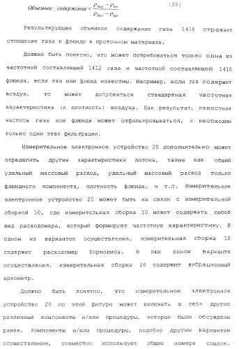 Измерительное электронное устройство и способы для определения объемного содержания газа (патент 2367913)