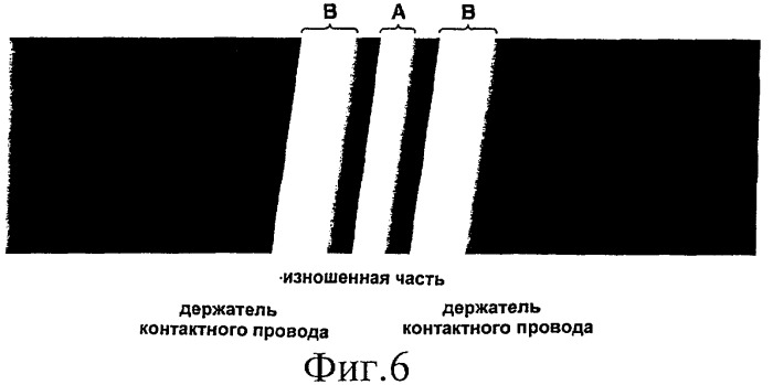 Устройство для измерения износа контактного провода путем обработки изображения (патент 2430331)