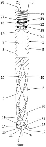 Сверлильный инструмент, в частности сверло (патент 2268110)