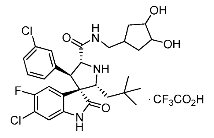 Спирооксиндольные антагонисты mdm2 (патент 2553269)