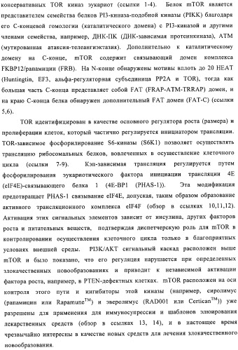 Производные пиридо-, пиразо- и пиримидо-пиримидина и их применение в качестве ингибиторов mtor (патент 2445315)