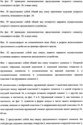 Опорный элемент (патент 2357636)