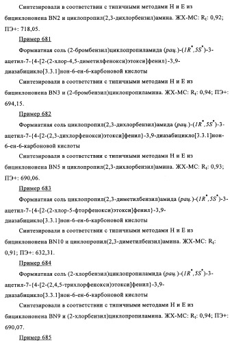 Производные 7-арил-3,9-диазабицикло(3.3.1)-нон-6-ена - ингибиторы ренина (патент 2343153)
