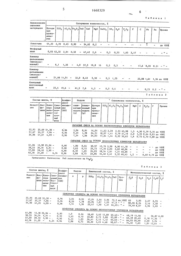 Способ производства портландцементного клинкера (патент 1668329)