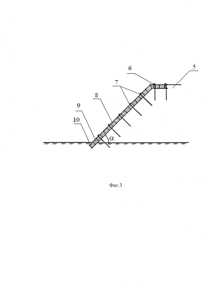 Способ укрепления откоса (патент 2645032)