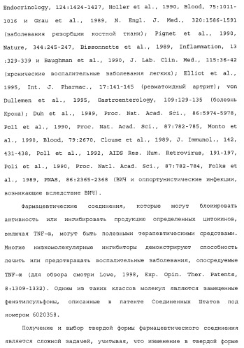 Твердые формы, содержащие (+)-2-[1-(3-этокси-4-метоксифенил)-2-метилсульфонилэтил]-4-ацетиламиноизоиндолин-1, 3-дион, их композиции и применение (патент 2471782)