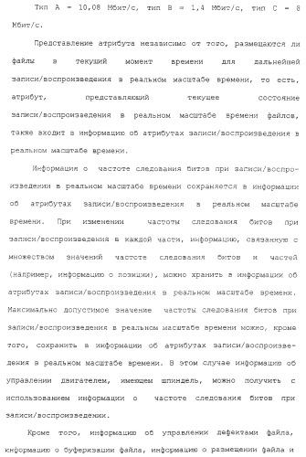 Способ записи на носитель записи и воспроизведения с него информации в реальном масштабе времени (патент 2310243)