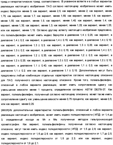 Олигомеризация альфа-олефинов с применением каталитических систем металлоцен-тск и применение полученных полиальфаолефинов для получения смазывающих смесей (патент 2510404)