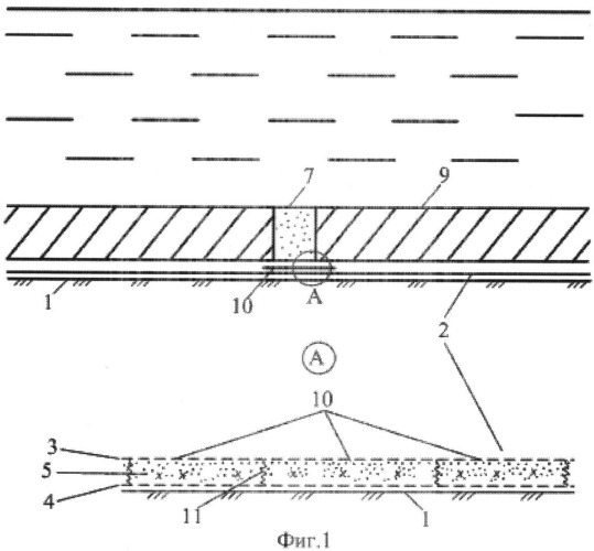 Способ создания противофильтрационного покрытия с бентоматами на просадочных грунтах (патент 2523499)