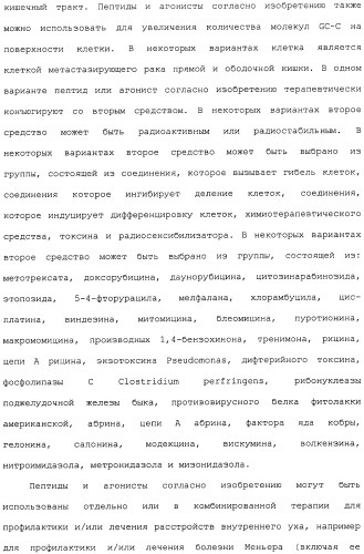 Полипептид для увеличения активности рецептора гуанилатциклазы, фармацевтическая композиция, способ лечения желудочно-кишечного расстройства у пациента, способ повышения активности рецептора гуанилатциклазы у пациента, способ лечения висцеральной боли, способ получения полипептида (варианты), изолированная молекула нуклеиновой кислоты, бактериальный вектор экспрессии и изолированная бактериальная клетка (патент 2433133)