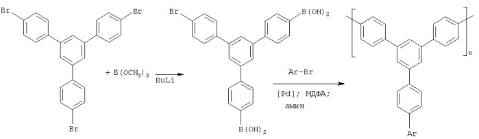 Разветвленные полифенилены и способ их получения (патент 2321601)