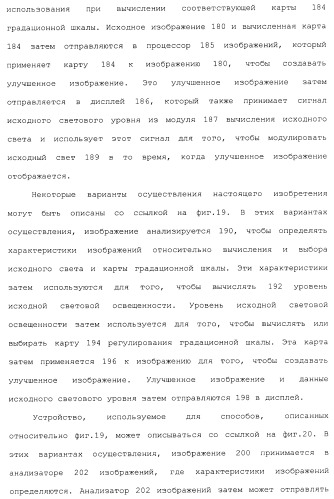 Способы и системы для управления источником исходного света дисплея с обработкой гистограммы (патент 2456679)