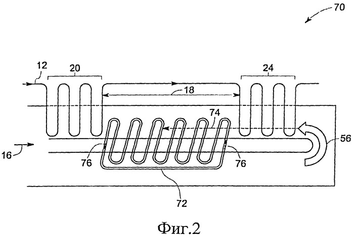 Устройство прямого испарения и система рекуперации энергии (патент 2539699)