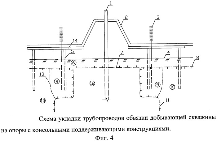 Чертеж обвязки трубопроводов