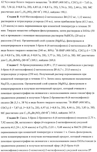 Соединения и композиции, как модуляторы активированных рецепторов пролифератора пероксисомы (патент 2412175)