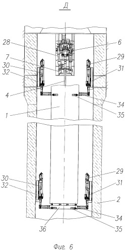 Устройство для амортизации транспортно-пускового контейнера в шахтном сооружении (патент 2457376)