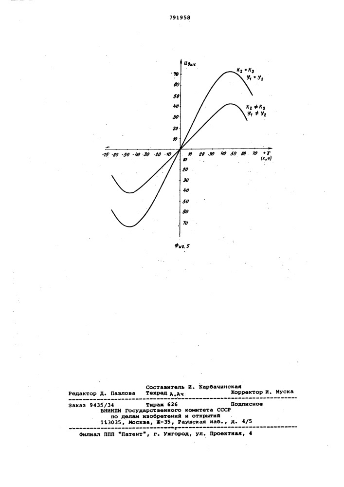 Способ определения искривления буровой скважины (патент 791958)