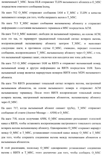 Система и способ обеспечения тональных сигналов возврата вызова в сети связи (патент 2378787)