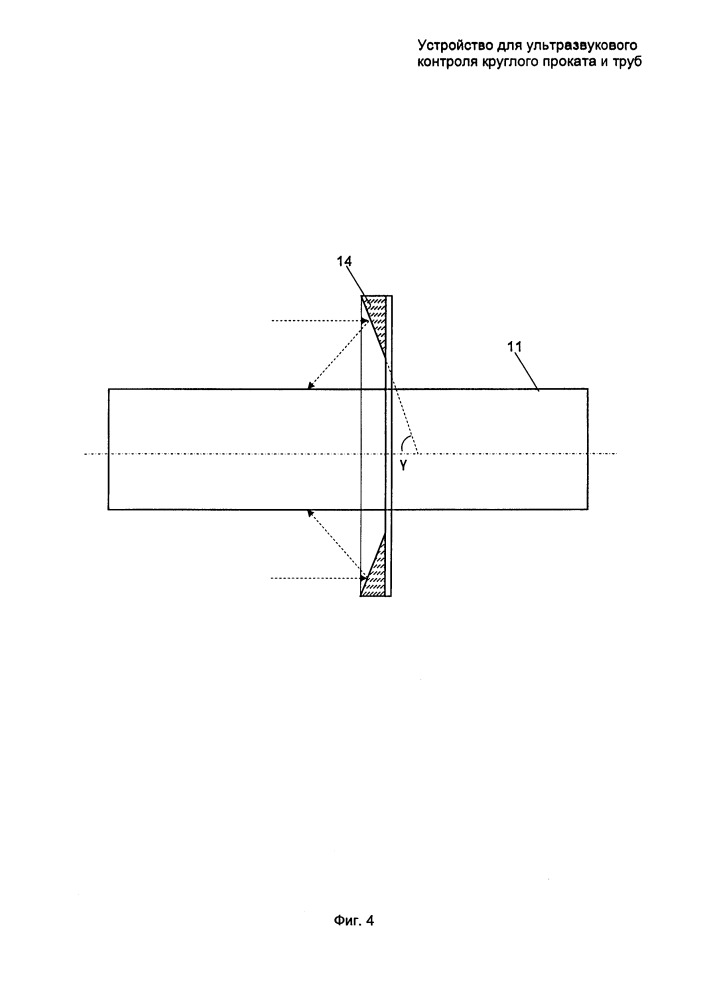 Устройство для ультразвукового контроля круглого проката и труб (патент 2655048)