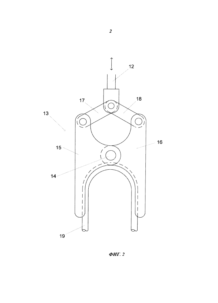Способ и устройство для установки монтажной петли и элемент, образующий монтажную петлю (патент 2645034)
