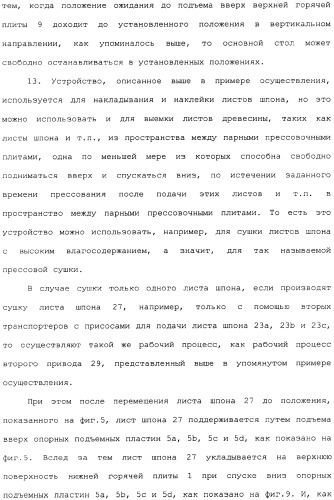 Способ накладывания листов шпона на основной листовой древесный материал (варианты) (патент 2360790)