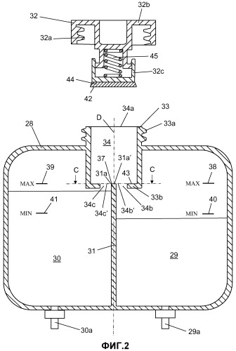 Расширительный резервуар (патент 2462604)