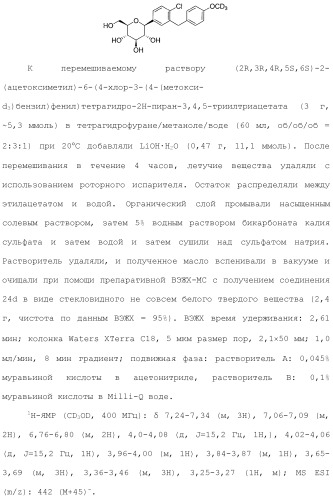 Дейтерированные бензилбензольные производные и способы применения (патент 2509773)