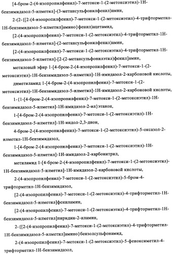 Производные бензимидазола (патент 2361863)