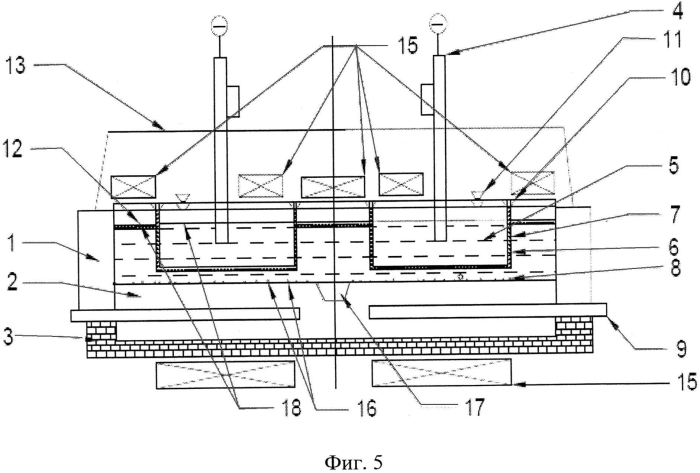 Способ и устройство рафинирования алюминия (патент 2558316)