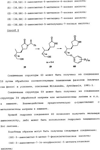 Производные прегабалина для лечения приливов (патент 2353358)