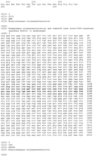 Применения анти-cd40-антител (патент 2491095)