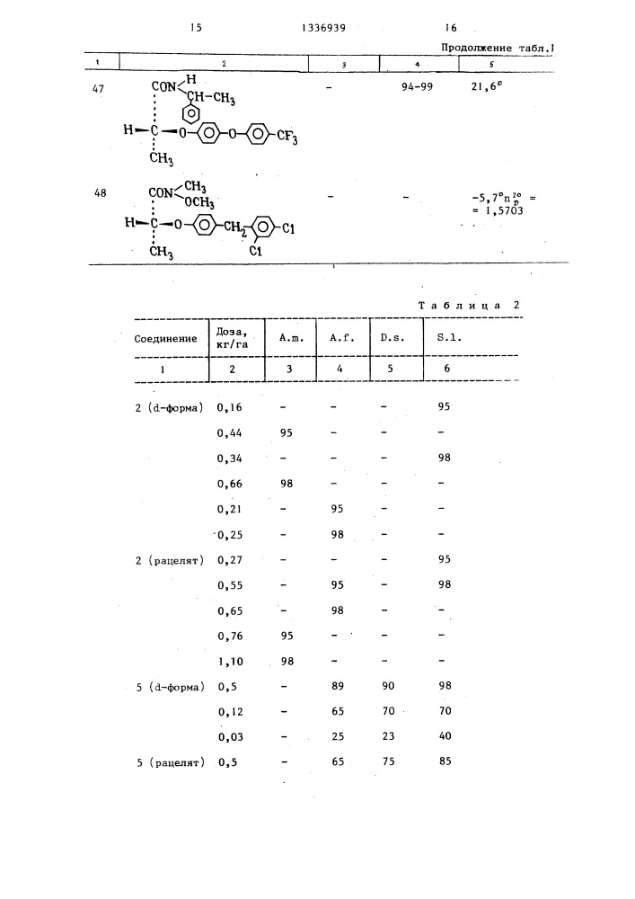 Гербицидное средство (патент 1336939)