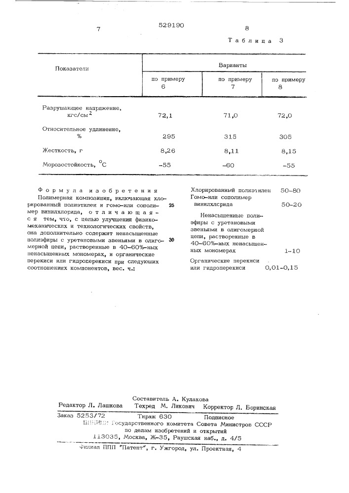 Полимерная композиция (патент 529190)