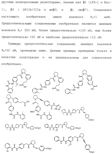 Соединения ингибиторы vla-4 (патент 2264386)