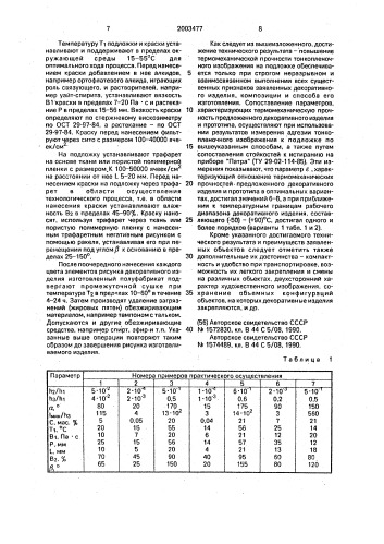 Декоративное изделие, композиция для тонкопленочного художественного изображения декоративного изделия и способ его изготовления (патент 2003477)