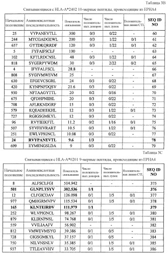 Пептидные вакцины для раков, экспрессирующих опухолеспецифические антигены (патент 2464275)