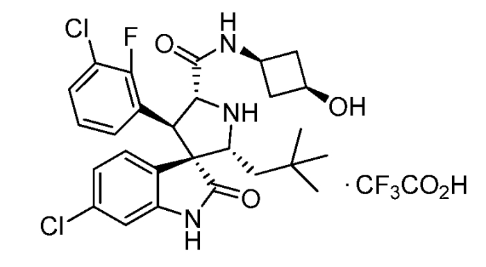 Спирооксиндольные антагонисты mdm2 (патент 2553269)