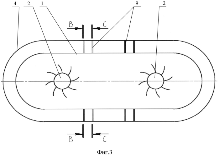 Скважинный приустьевой отбойник и способ отделения примесей от газожидкостного потока (патент 2569428)