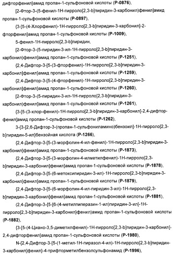 Пирроло[2, 3-в]пиридиновые производные в качестве ингибиторов протеинкиназ (патент 2418800)