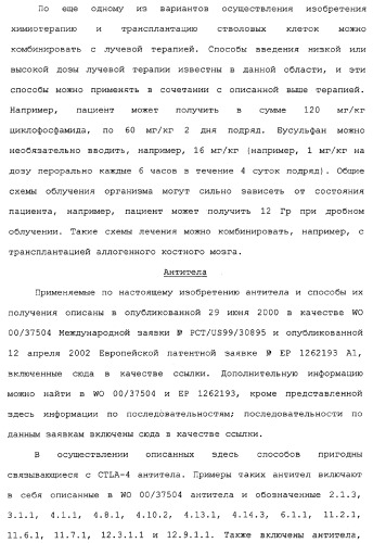 Применение антител к ctla-4 (патент 2346702)